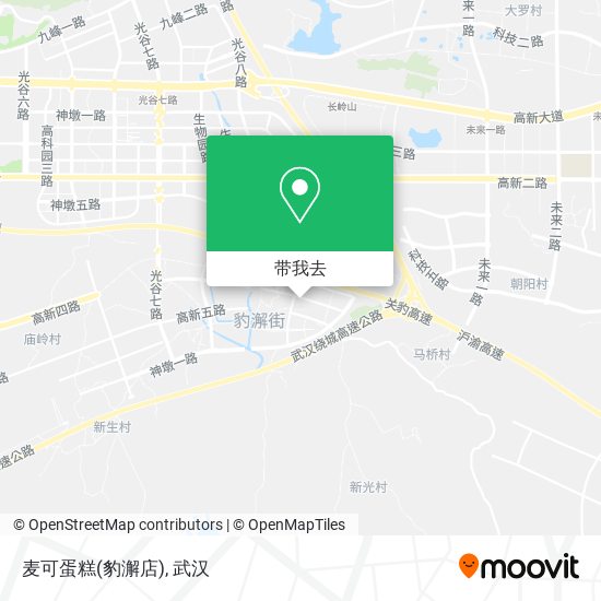 麦可蛋糕(豹澥店)地图