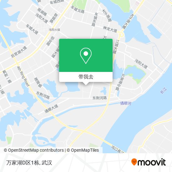 万家湖D区1栋地图