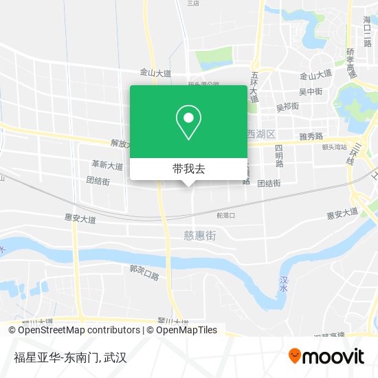 福星亚华-东南门地图