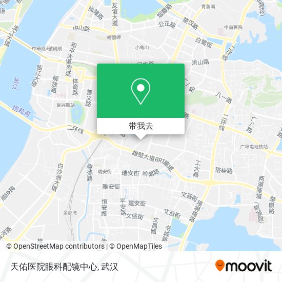 天佑医院眼科配镜中心地图