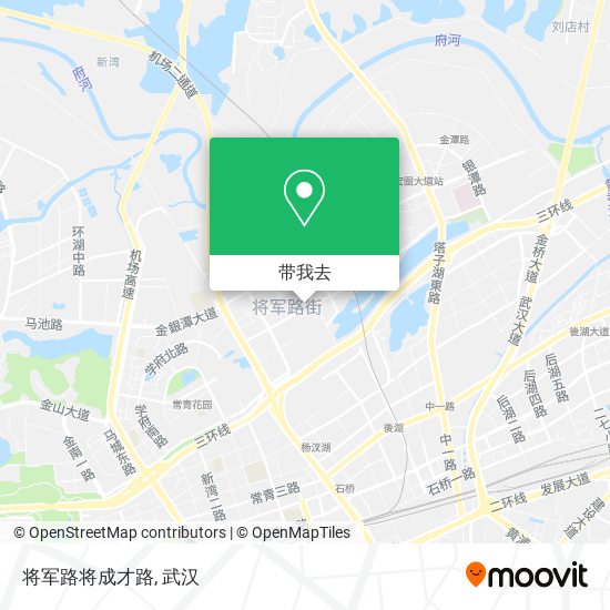 将军路将成才路地图
