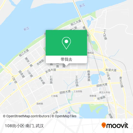 108街小区-南门地图