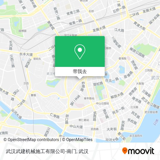 武汉武建机械施工有限公司-南门地图
