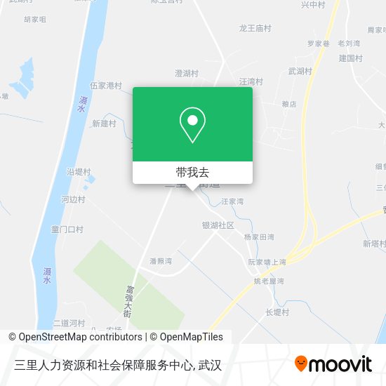 三里人力资源和社会保障服务中心地图