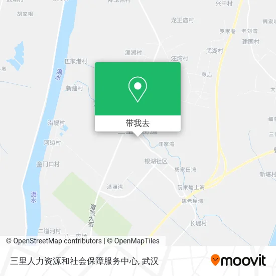 三里人力资源和社会保障服务中心地图