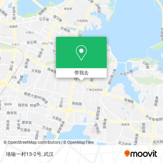 珞喻一村13-2号地图