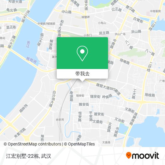 江宏别墅-22栋地图