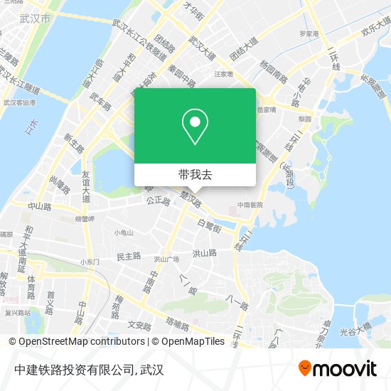中建铁路投资有限公司地图