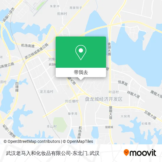 武汉老马入和化妆品有限公司-东北门地图