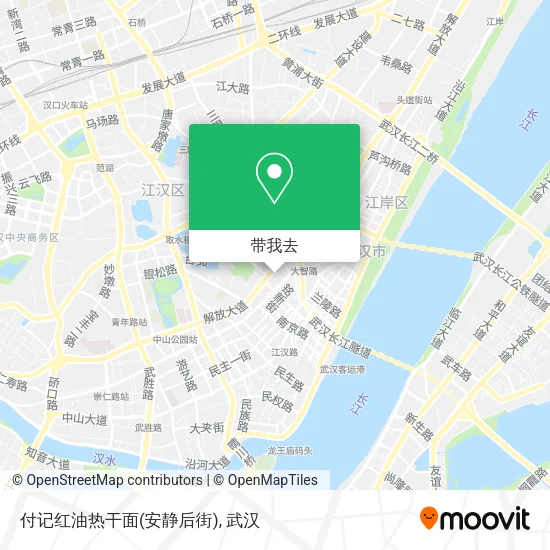 付记红油热干面(安静后街)地图