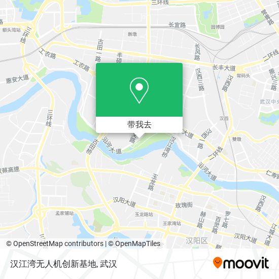 汉江湾无人机创新基地地图