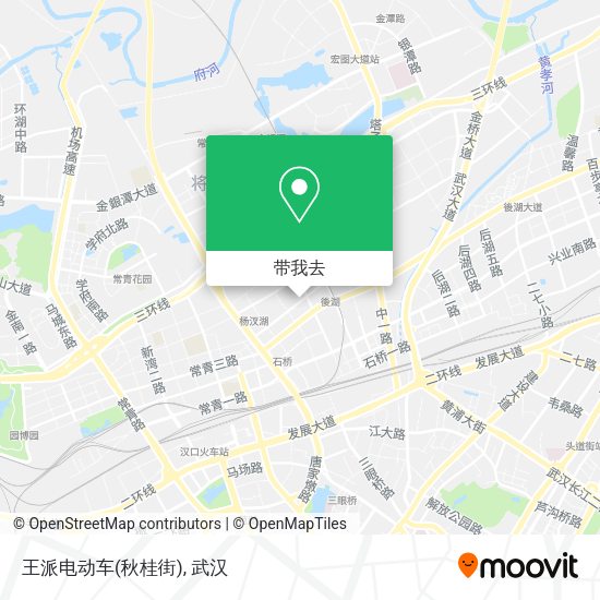 王派电动车(秋桂街)地图