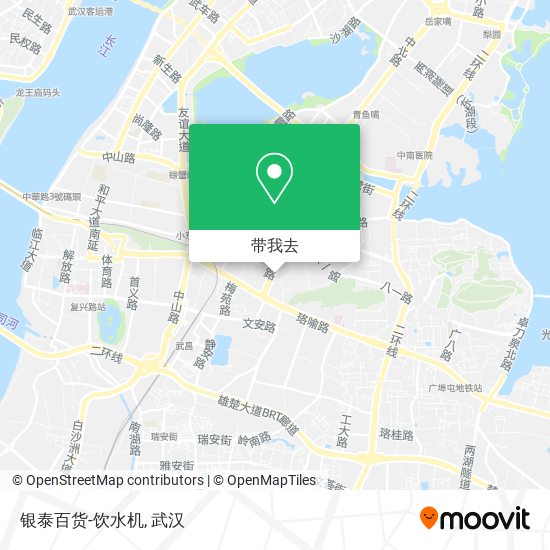 银泰百货-饮水机地图