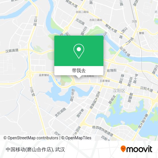 中国移动(磨山合作店)地图