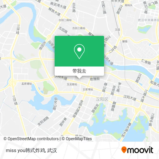 miss you韩式炸鸡地图