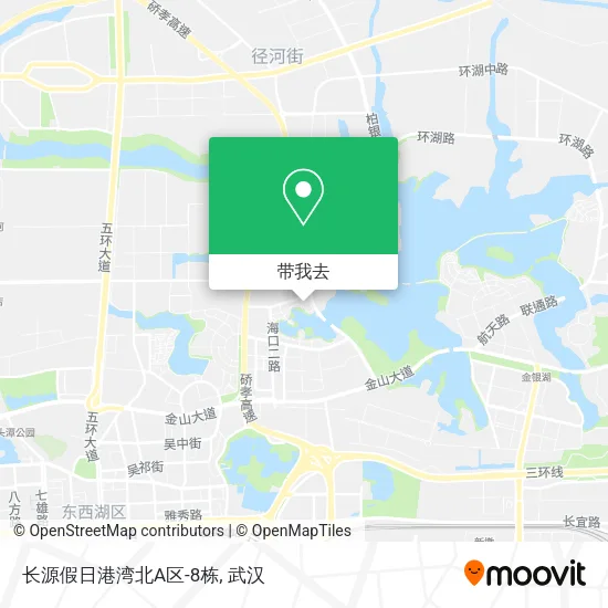 长源假日港湾北A区-8栋地图