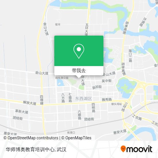 华师博奥教育培训中心地图