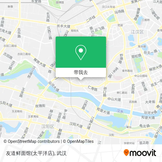 友道鲜面馆(太平洋店)地图