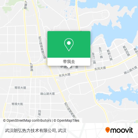 武汉朗弘热力技术有限公司地图