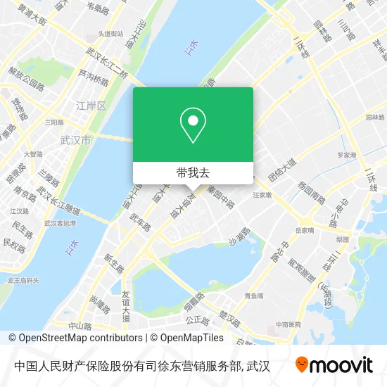 中国人民财产保险股份有司徐东营销服务部地图