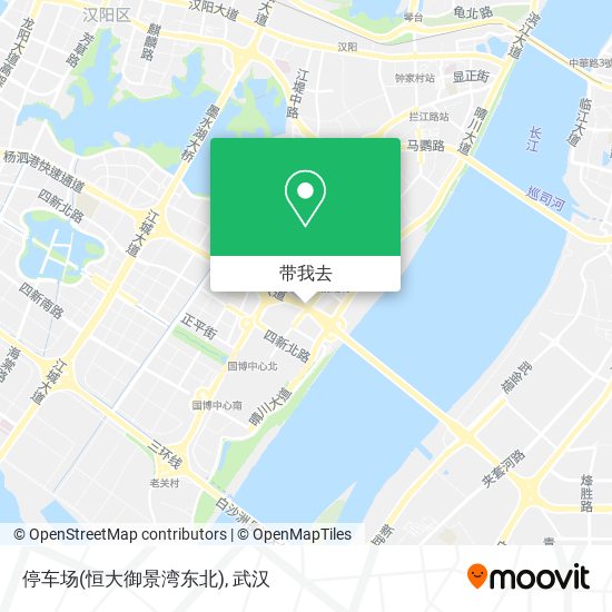停车场(恒大御景湾东北)地图
