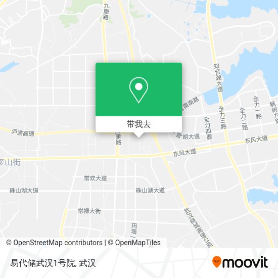 易代储武汉1号院地图