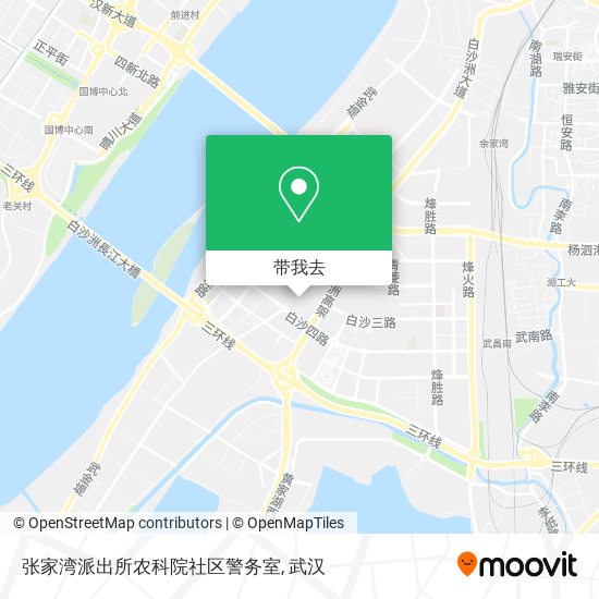 张家湾派出所农科院社区警务室地图