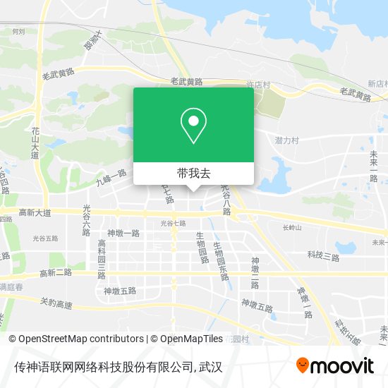传神语联网网络科技股份有限公司地图
