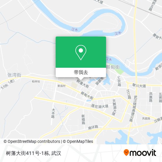 树藩大街411号-1栋地图