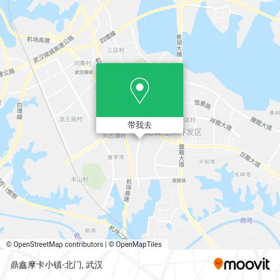 鼎鑫摩卡小镇-北门地图
