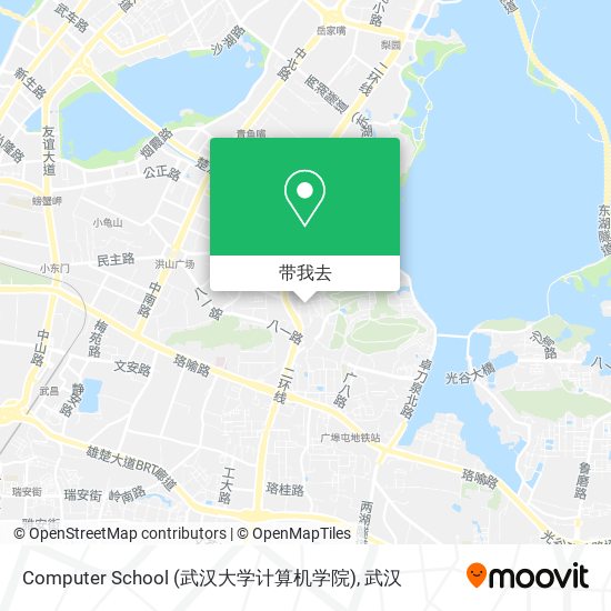 Computer School (武汉大学计算机学院)地图