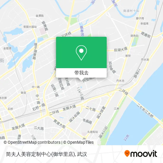 简夫人美容定制中心(御华里店)地图