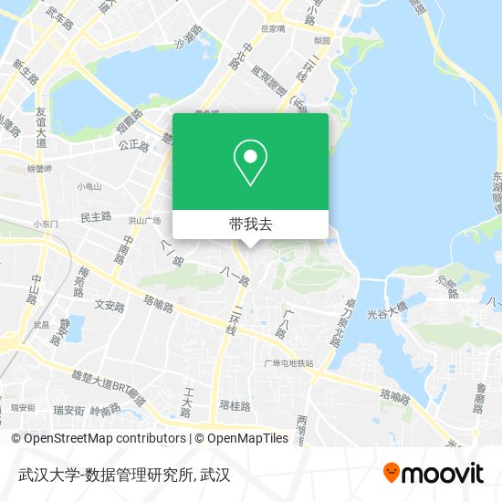 武汉大学-数据管理研究所地图