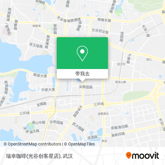 瑞幸咖啡(光谷创客星店)地图
