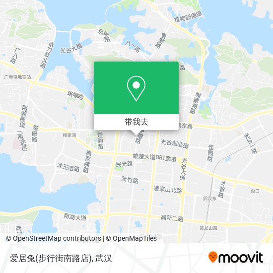 爱居兔(步行街南路店)地图