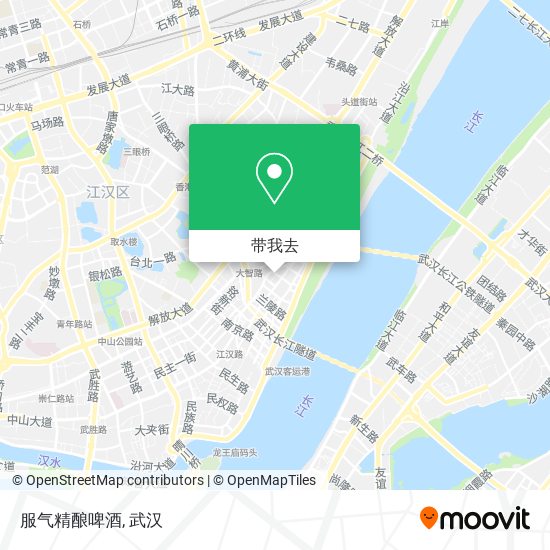 服气精酿啤酒地图