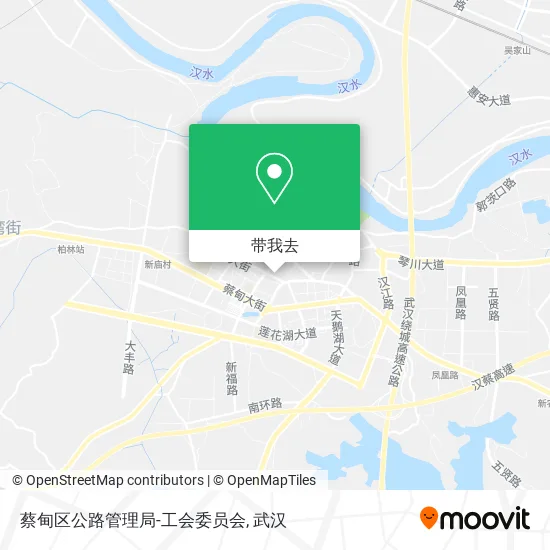 蔡甸区公路管理局-工会委员会地图
