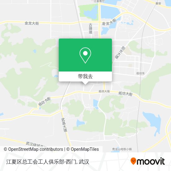 江夏区总工会工人俱乐部-西门地图