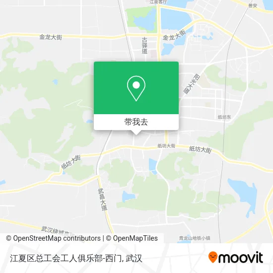 江夏区总工会工人俱乐部-西门地图