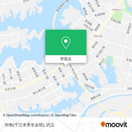 街电(千江水养生会馆)地图