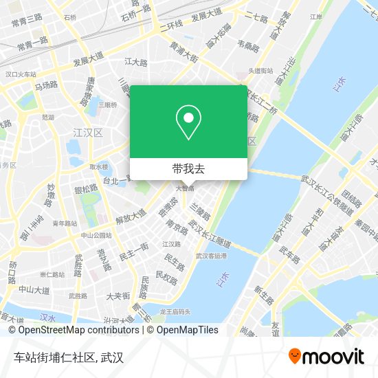 车站街埔仁社区地图
