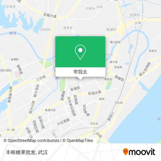 丰榕糖果批发地图