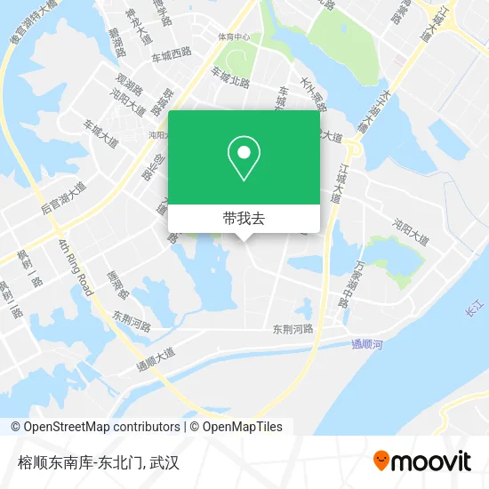 榕顺东南库-东北门地图