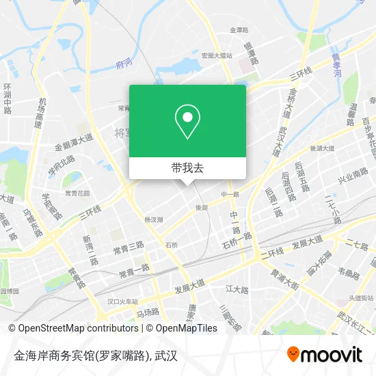 金海岸商务宾馆(罗家嘴路)地图