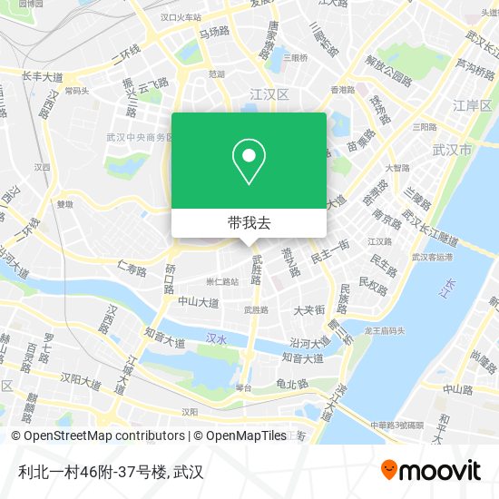 利北一村46附-37号楼地图