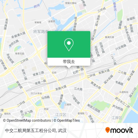 中交二航局第五工程分公司地图