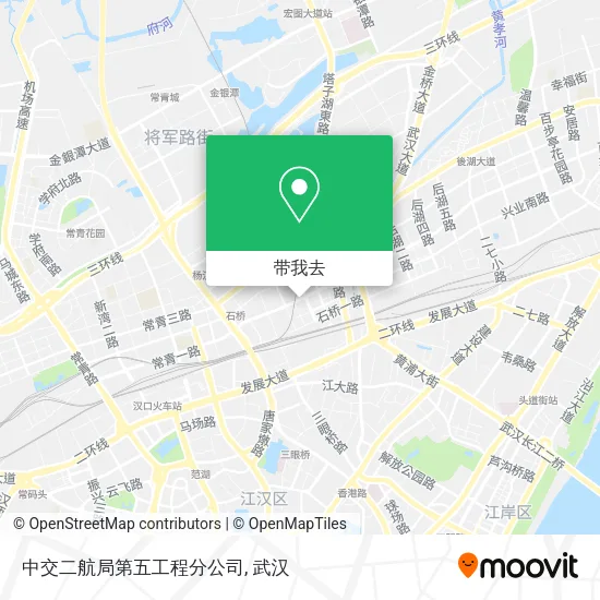 中交二航局第五工程分公司地图