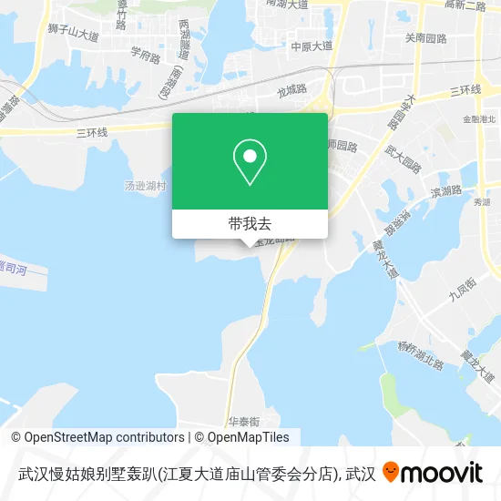 武汉慢姑娘别墅轰趴(江夏大道庙山管委会分店)地图