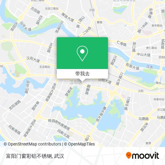 富阳门窗彩铝不锈钢地图