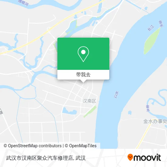 武汉市汉南区聚众汽车修理店地图